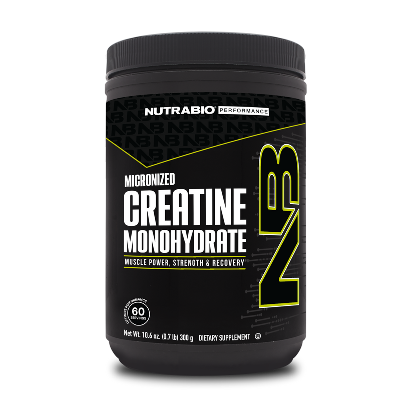 NutraBio Creatine Monohydrate Powder