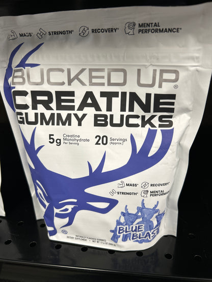 Bucked Up Creatine Gummy Bucks