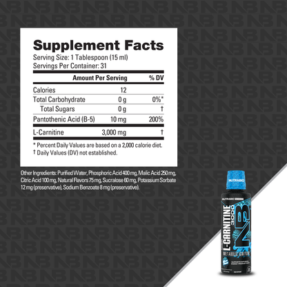 nb l carnitine NutraBio L-Carnitine Sour Candy