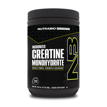 NutraBio Creatine Monohydrate Powder
