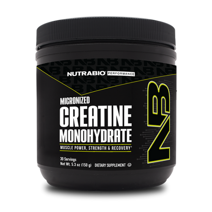 NutraBio Creatine Monohydrate Powder