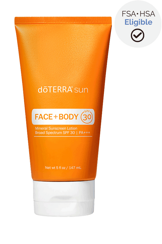 doTERRA sun Face + Body Mineral Sunscreen Lotion