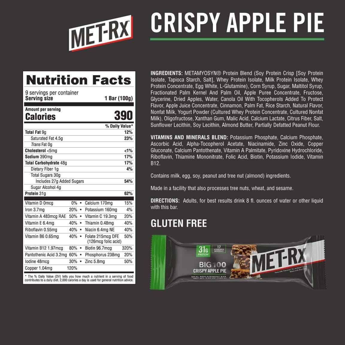 MET-Rx Protein Bar