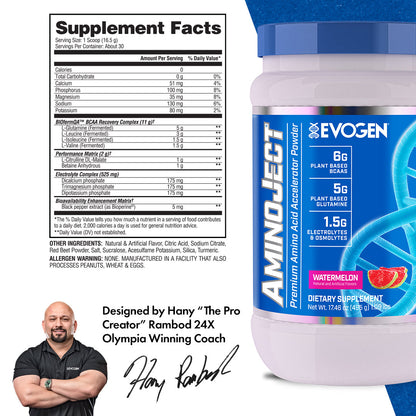 Evogen AminoJect BCAA