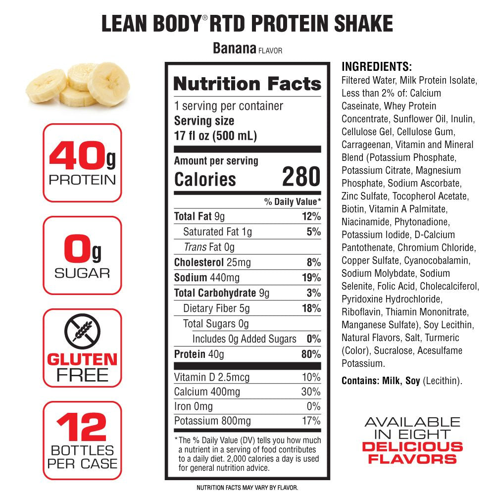 Lean Body Protein Shake