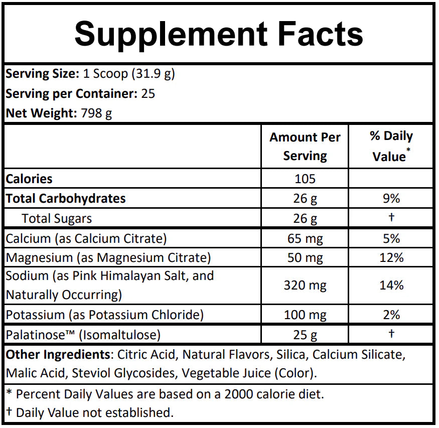 GO Supplements Hydration