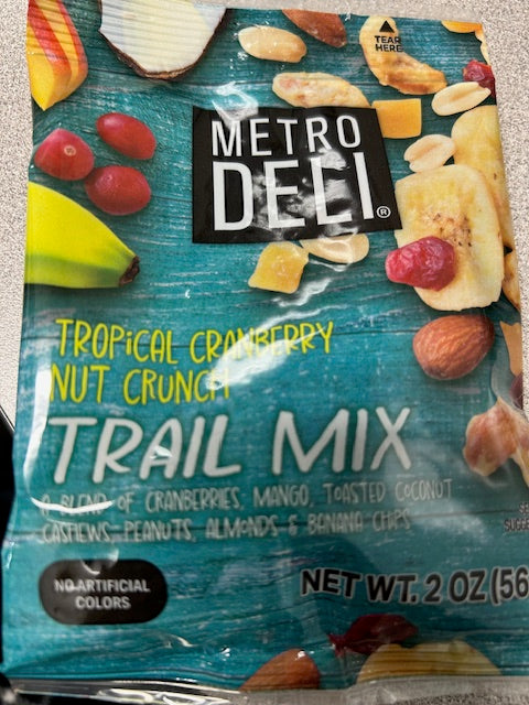 Metro Deli Tropical Cranberry Nut Crunch Trail Mix