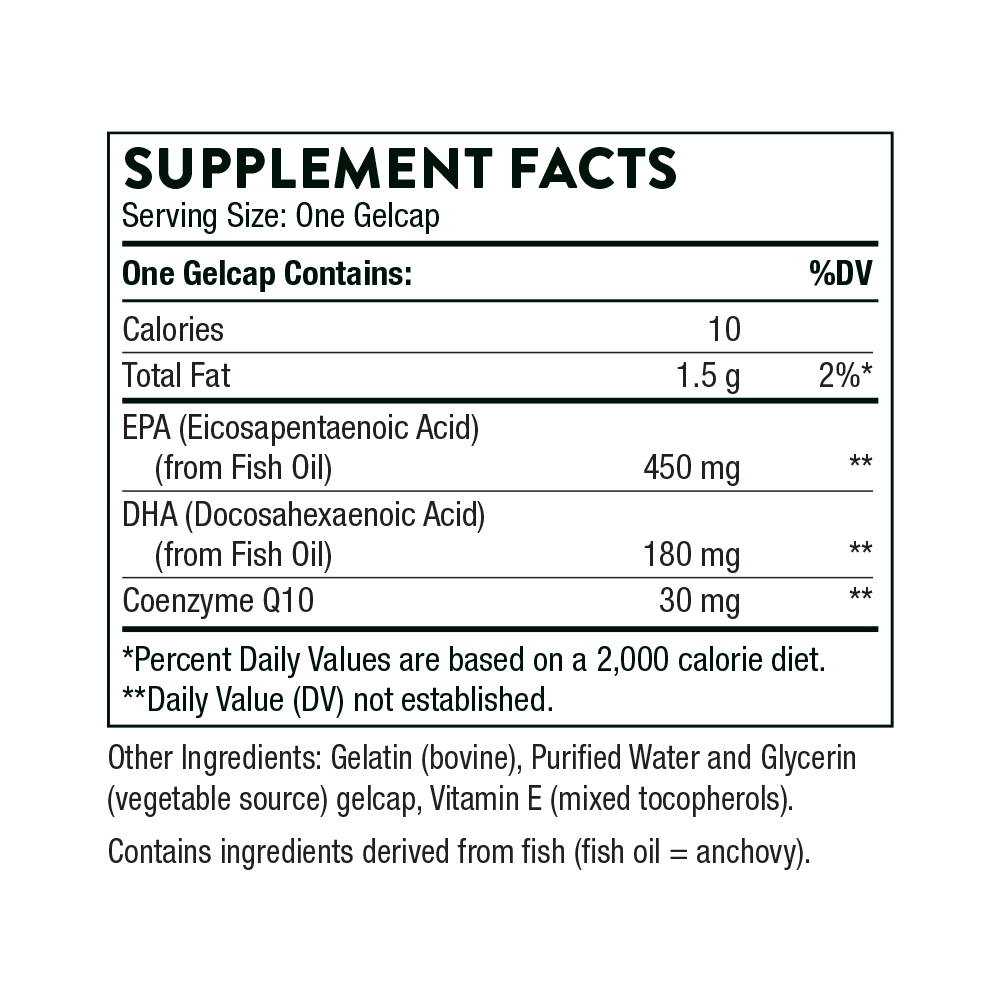 Thorne Omega-3 with CoQ10