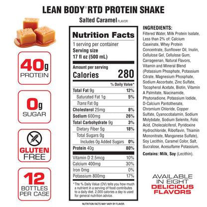 Lean Body Protein Shake