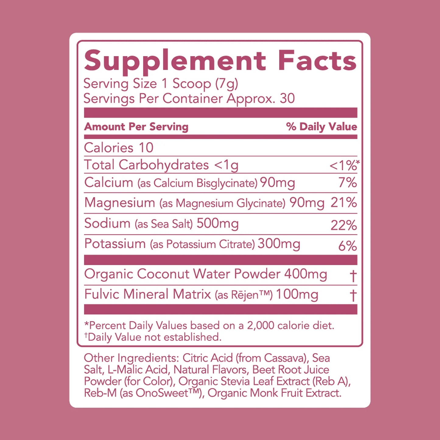 Clean Simple Eats Hydrate + Electrolytes