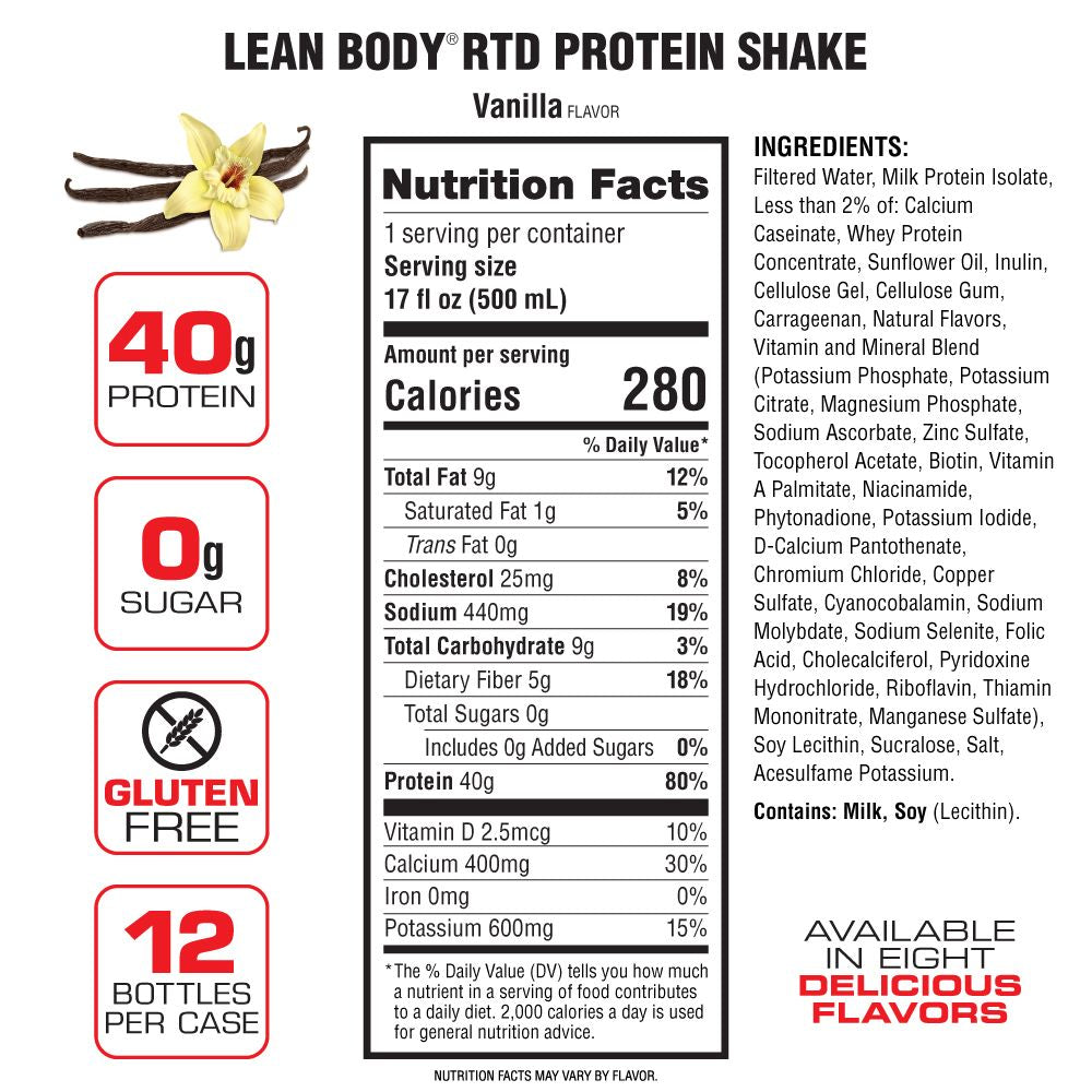 Lean Body Protein Shake