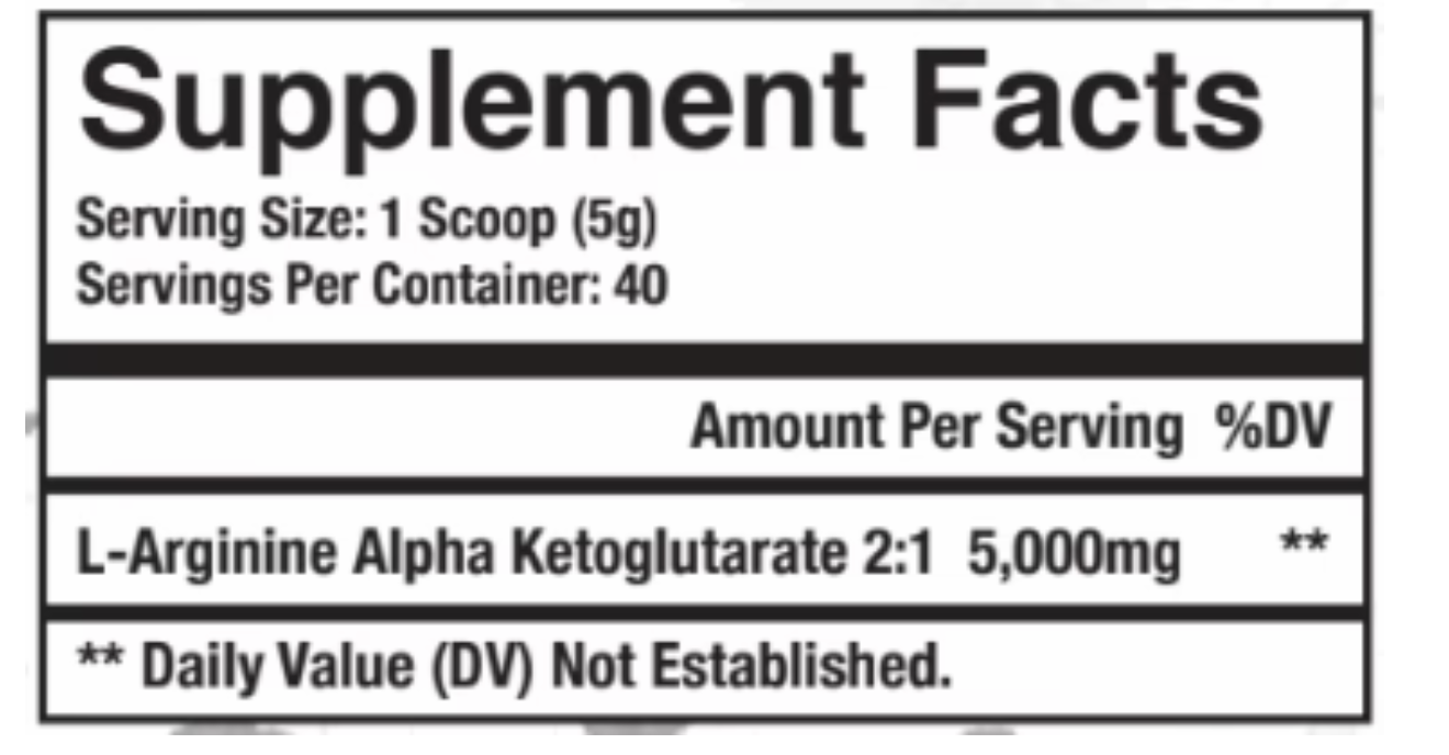 Axe & Sledge L-Arginine