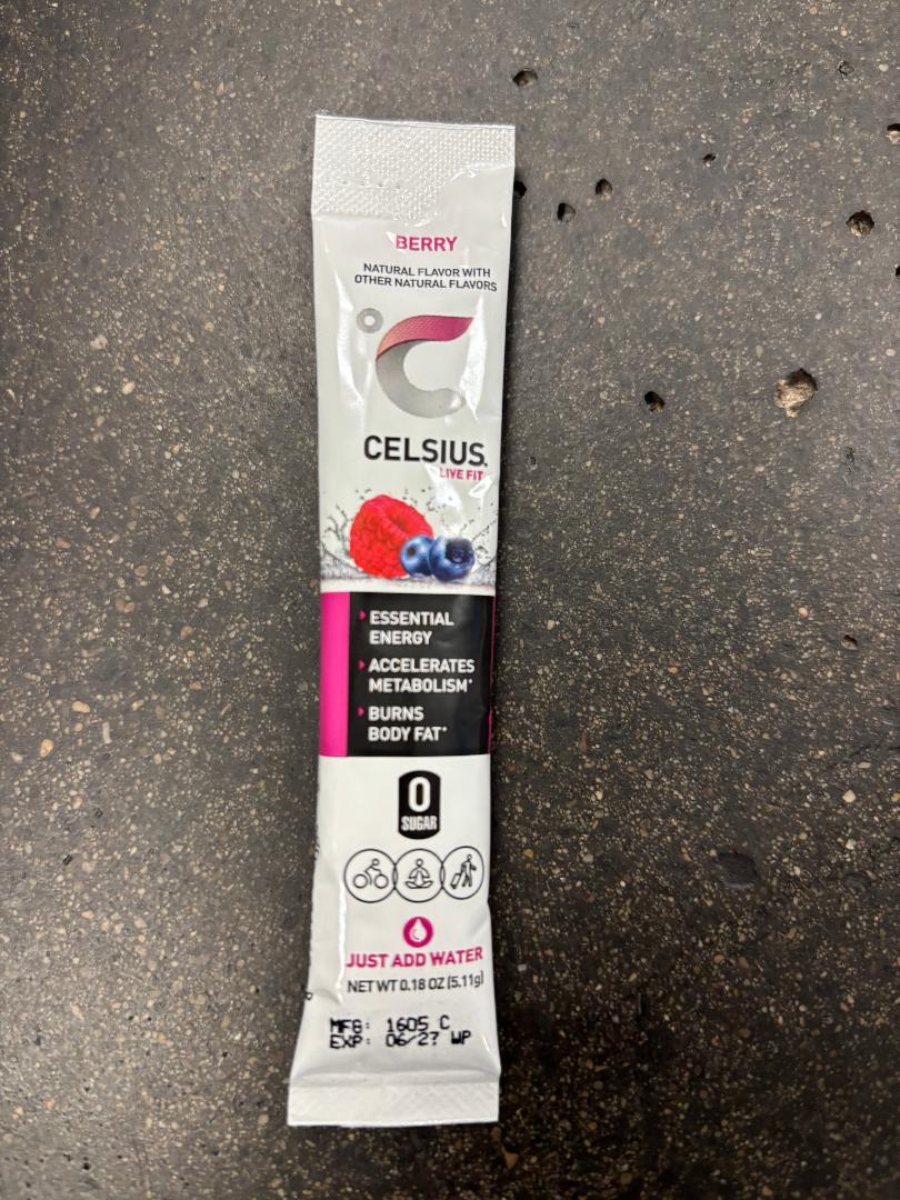 Celsius On the Go Powder Sticks