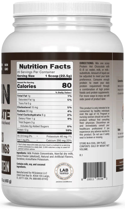 PEScience Protein Hot Chocolate