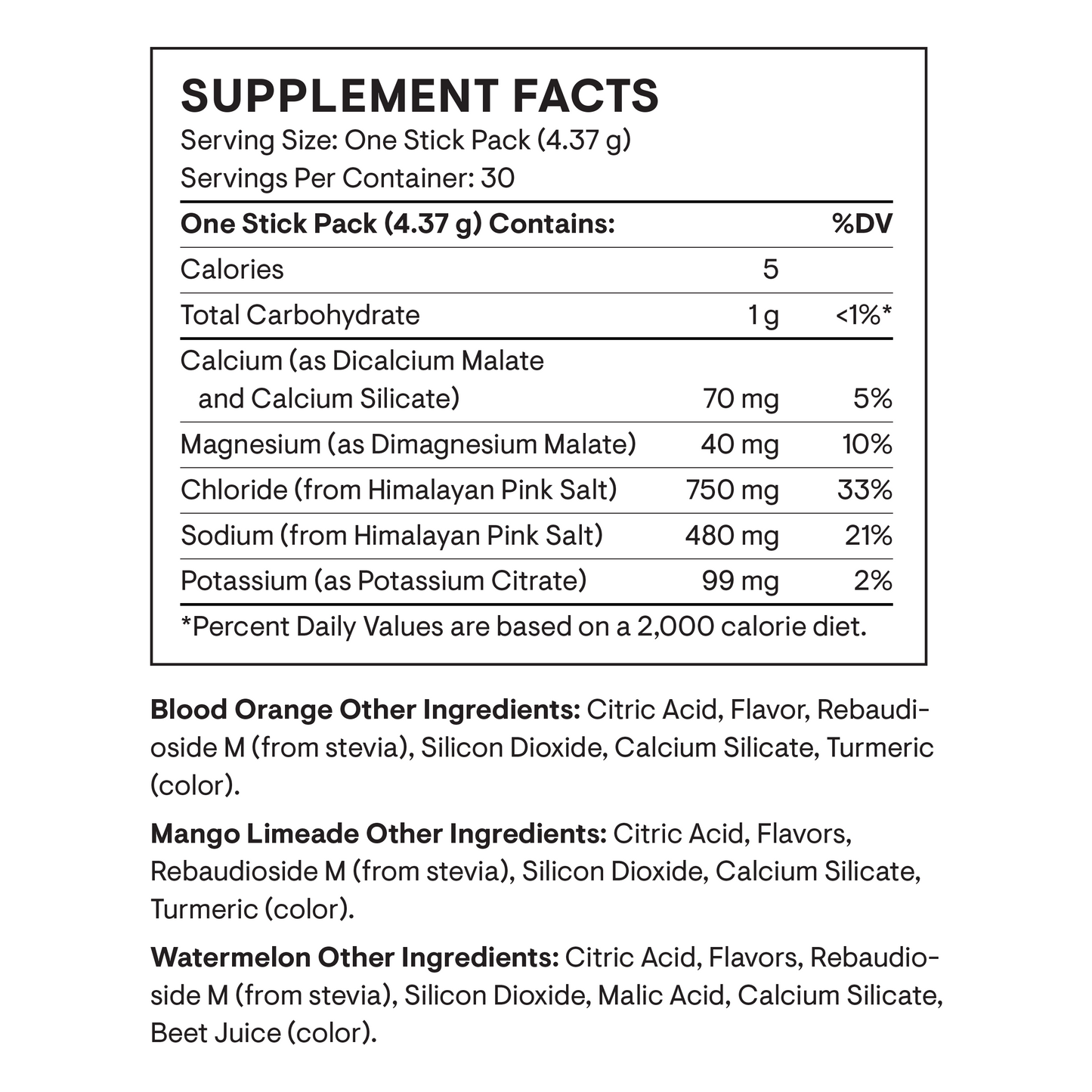 Thorne Daily Electrolytes Variety Pack