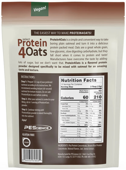 PEScience Protein 4 Oats Vegan